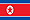 Korea, North (Democratic People's Republic of Korea) Flag